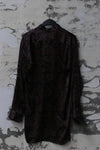 Geoffrey B. Small shirt GRS08 black coffee print 22